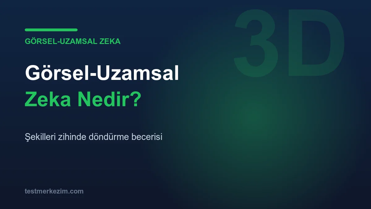 Görsel, Uzamsal Zeka Nedir ve Nasıl Geliştirilir?